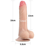 Lovetoy Sliding Skin Hareketli Deri Özellikli 18 Cm Realistik Penis
