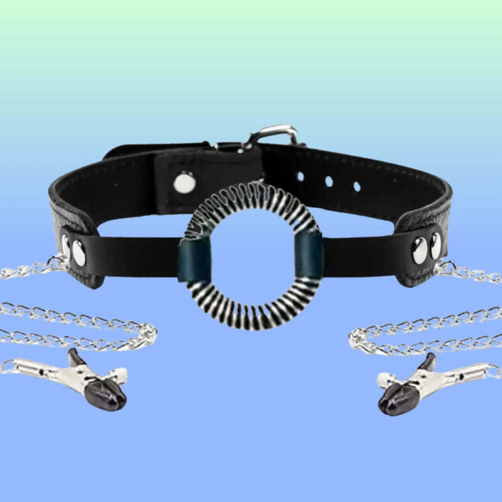 Pipedream Fetish Fantasy Series O-Ring Gag Göğüs Klipsi