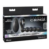 Pipedream Fantasy C-Ringz Remote Control Double Penetrator Anal Vibratör
