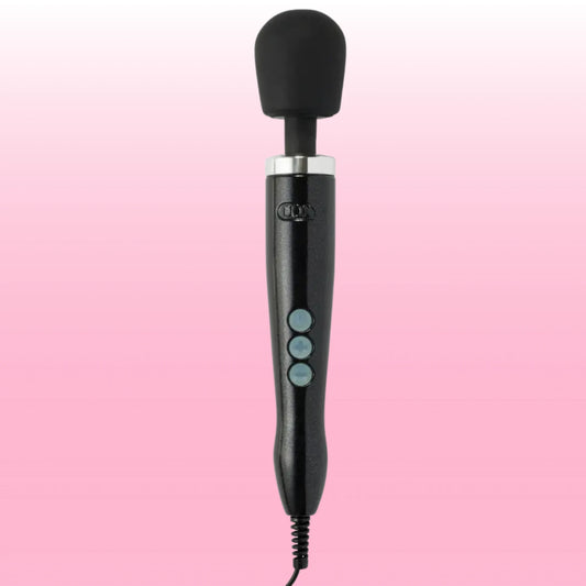 Doxy Die Cast Metal Wand Massager Masaj Aleti - Black