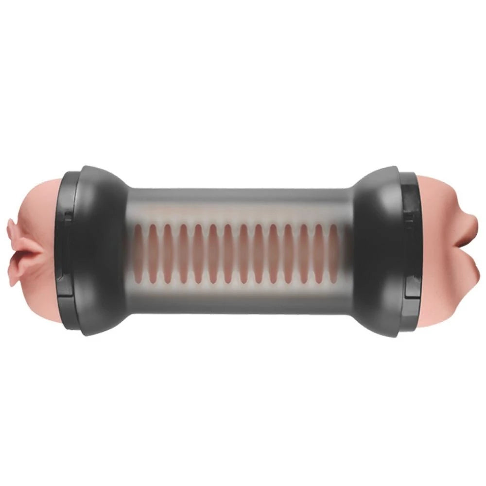 Lovetoy Training Master Çift Girişli Oral ve Vajinal Masturbator