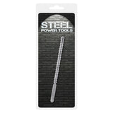 Steel Power Tools Dip Stick Ribbed 10 mm Penis Plug Stick