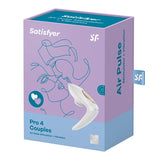 Satisfyer Pro 4 Emiş Yapabilen Çifler İçin Titreşimli Vibratör