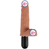 Dildo Series Victor 10 Modlu Çift Katmanlı Realistik Vibratör