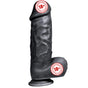 Xise Dildo Series X-Men Flexible Kalın Realistik Penis XS-WBC10011-Black