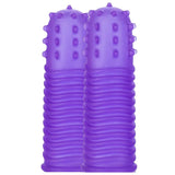 Calexotics Intimate Play Finger Tingler Parmak Kılıfı-Purple