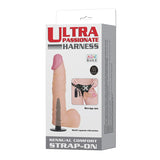 Baile Ultra Passionate Harness Kemerli Titreşimli Realistik Penis