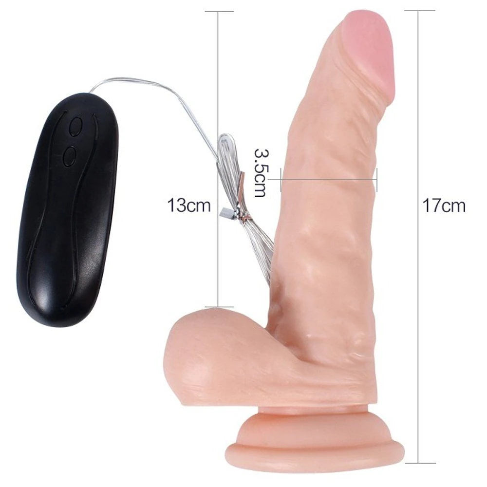 Xise Dildo Series Hunk Eagle 10 Modlu Titreşimli Realistik Penis