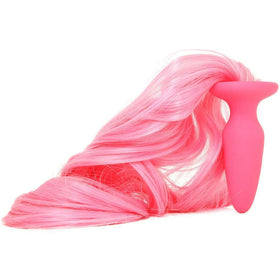 NS Novelties Unicorn Tails Kuyruklu Silikon Anal Plug Pink