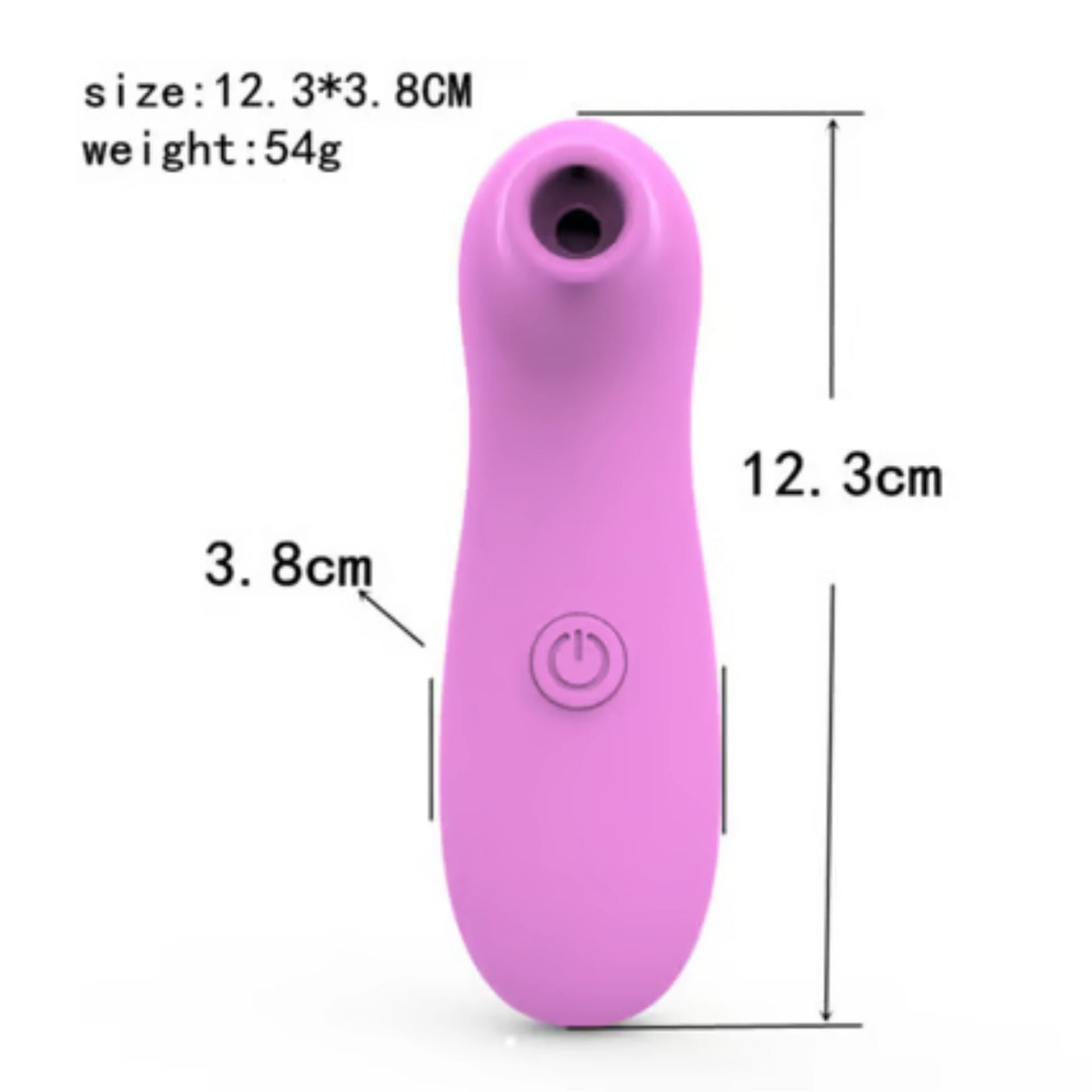 Erox The Vibe Sucking Emiş Güçlü Vibratör-Pink