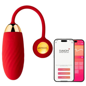 Svakom Ella Neo Telefon Kontrollü Mini Vibratör-Red