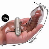 Erox Finger Vibe G-Stimulant 10 Mod Parmak Vibratör-Black