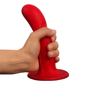 C8 Sabitlenebilir Flexible Testissiz Anal ve Vajinal Dildo
