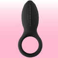 Erox The Cock Ring Nuo Dual Klitoral Titreşimli Penis Halkası-Black