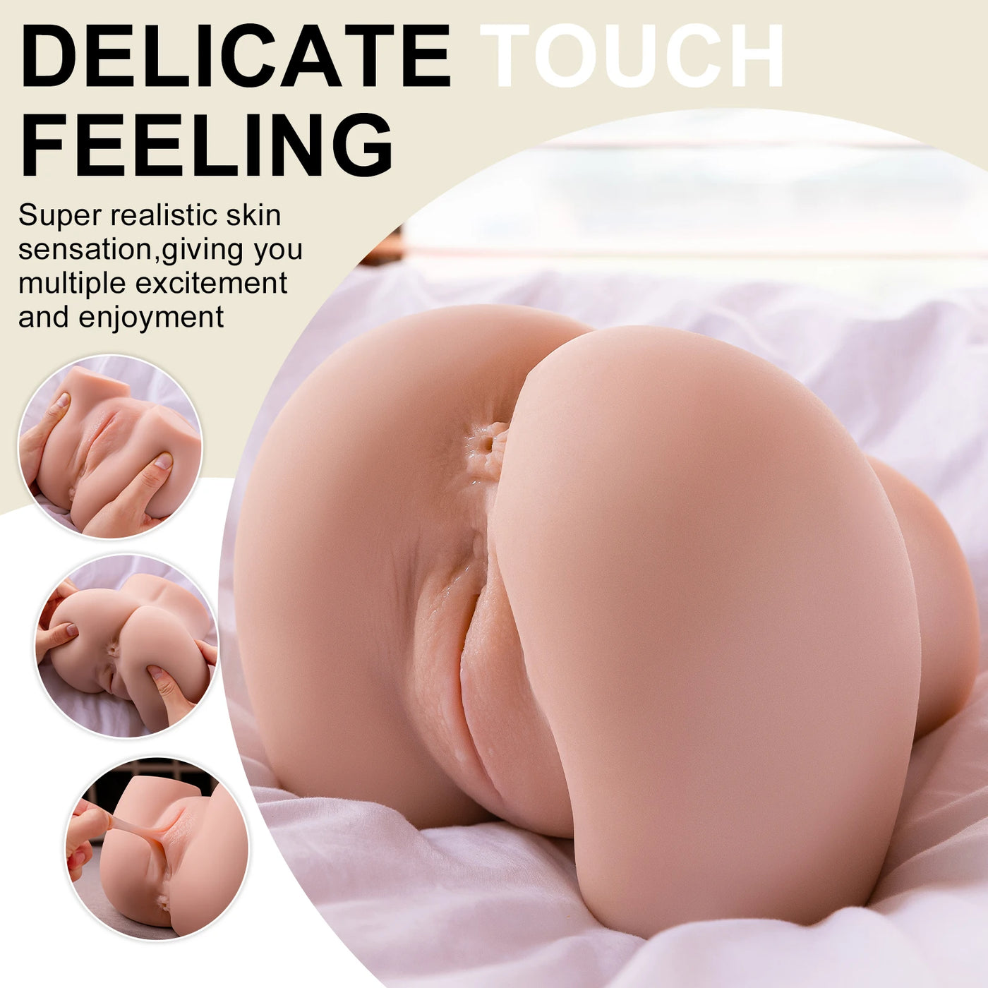 Shequ Connie Vibrating Masturbator Realistik Kalça SQ-MAV50064