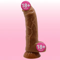 Baile Beautiful Angelo Dildo Aktif Deri Özellikli 19 cm Realistik Penis