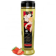 Shunga Massage Oil Çilek Aromalı Masaj Yağı 240 Ml.