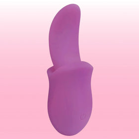 Aphrodisia Pleasant Tongue Vibe Dil Vibratör-Purple