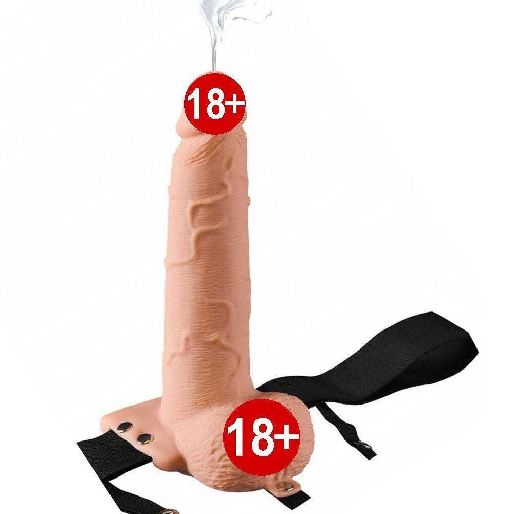 Fetish Fantasy Serisi Squirting 19 cm Boşalabilir İçi Boş Realistik Penis