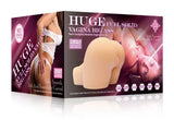 Xise Huge Solid Natural Doku Gerçek Ebatlarda Realistik Kalça XS-MA50017