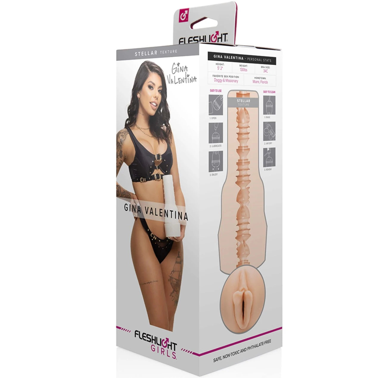 Original Fleshlight Girls Gina Valentina Stellar Vajina Mastürbatör