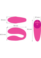 We-Vibe Chorus Çiftlere Özel Telefon Kontrollü Vibratör