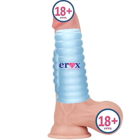 Lovetoy Wave Knights Ring Blue Titreşimli Yarım Penis Kılıfı