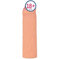 Lovetoy Nature Extender Et Dokulu Gerçekçi Sünnetsiz Penis Kılıfı