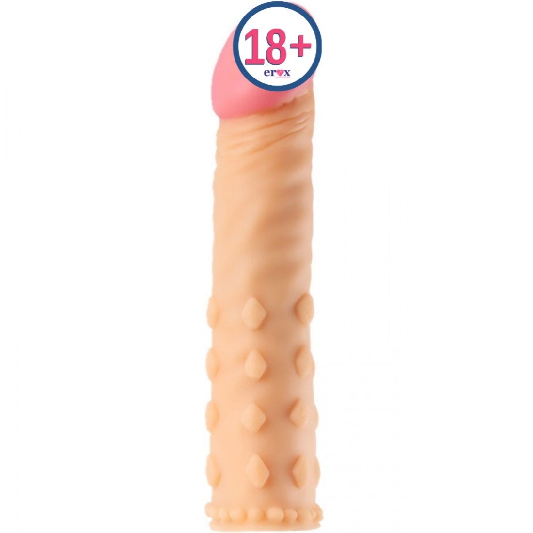 Yeain Max Man 5 cm Uzatmalı Tırtıklı Penis Kılıf