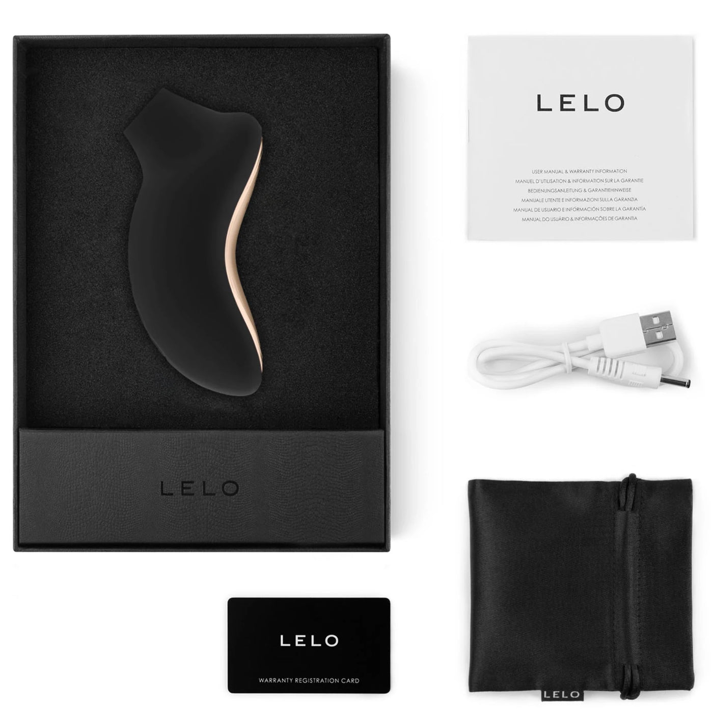 Lelo Sona 2 Cruise Sonic Clitoral Massager Emiş Güçlü Vibratör Black