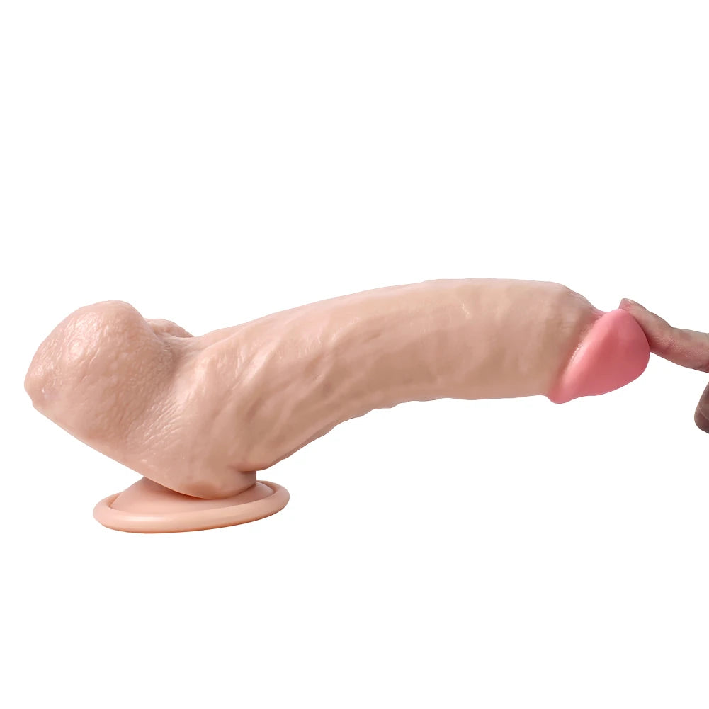 Duke Lundon Flexible  22.5 Cm Realistik Penis
