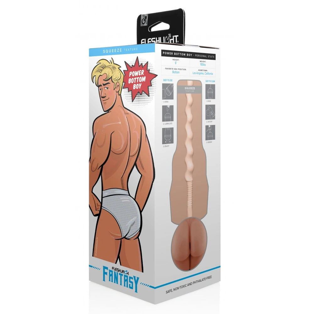 Original Fleshlight Series Fleshjack Power Bottom Anüs Mastürbatör