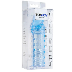 ToyJoy Power Stud Sleeve Tırtıklı Penis Kılıfı-Blue