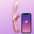 Satisfyer Hot Lover Isıtmalı Telefon Kontrollü Rabbit Vibratör