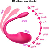 Erox Push Wearable Vibe Telefon Kontrollü Giyilebilir Vibratör-Pink
