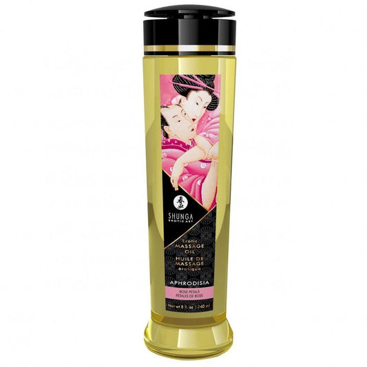 Shunga Massage Oil Rose Petals Aromalı Masaj Yağı 240 Ml.