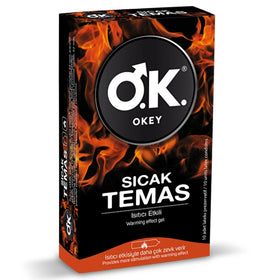 Okey Sıcak Temas 10'lu Prezervatif Kondom