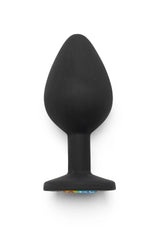 ToyJoy Anal Play Rainbow Booty Jewel Silikon Anal Plug-Medium