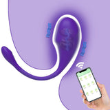 Erox Push Telefon Kontrollü Giyilebilir Vibratör Purple