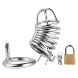 Erox Dreams Metal Halkalı Penis Kafesi ve Penis Kilidi 45 Mm