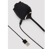 Fifty Shades Of Grey Dark Blushing Rose Emiş Güçlü Gül Vibratör