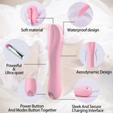 Erox Licking Vibration Clear 10 Mod Darbeli Dil Vibratör