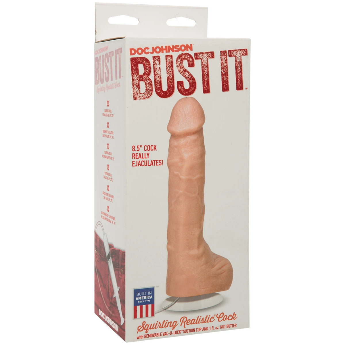 Doc Johnson Bust İt Fışkırtmalı Boşalabilir Realistik Penis