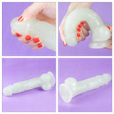 Lovetoy Lumino Play 21.5 Fosforlu Realistik Jel Penis