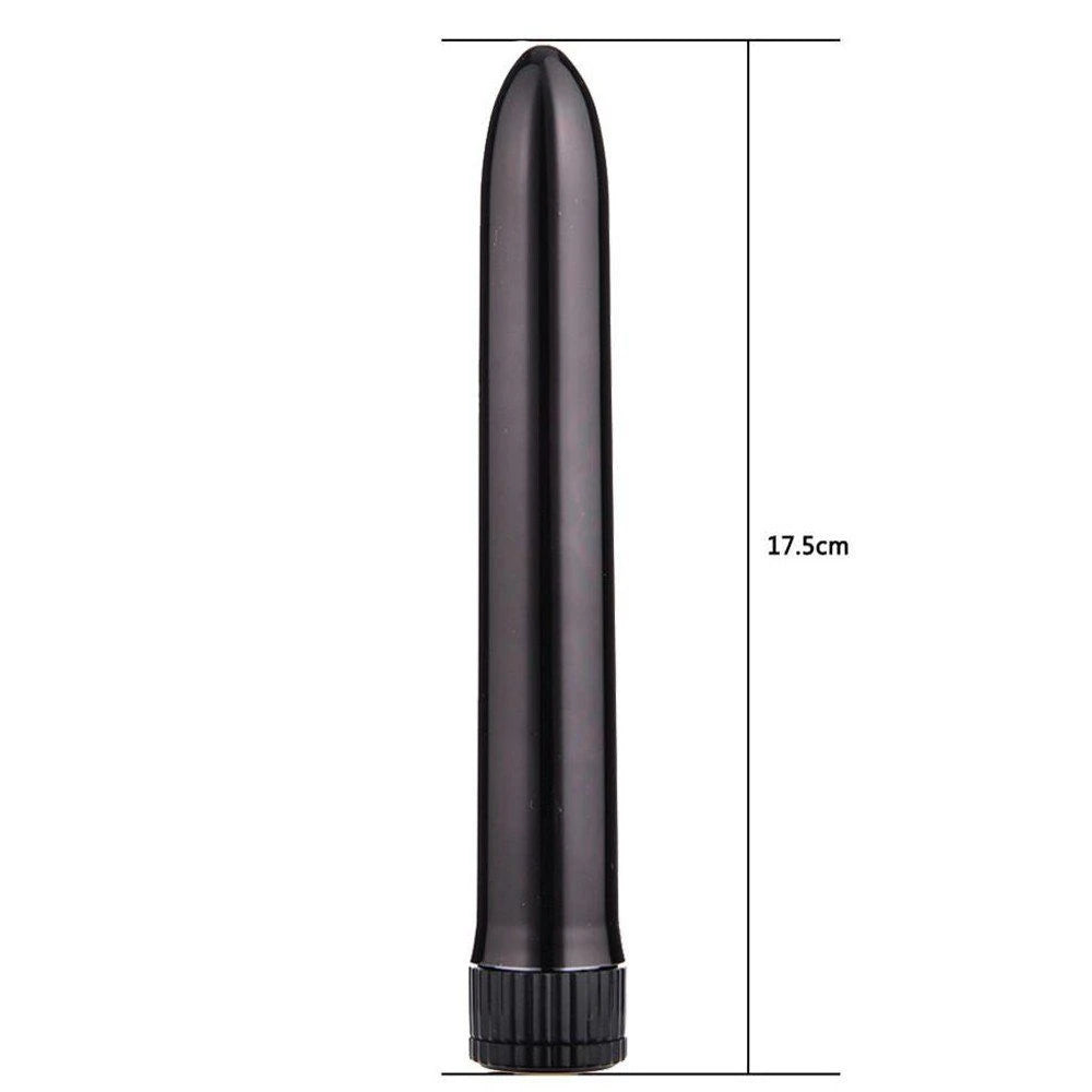 Erox Melo Metal Vibrating Vibe Titreşimli Metal Vibratör-Black