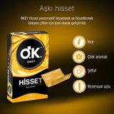 Okey Hisset 10'lu Prezervatif Kondom