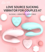 Wowyes A7 Blue Emiş Güçlü Couples C Vibratör