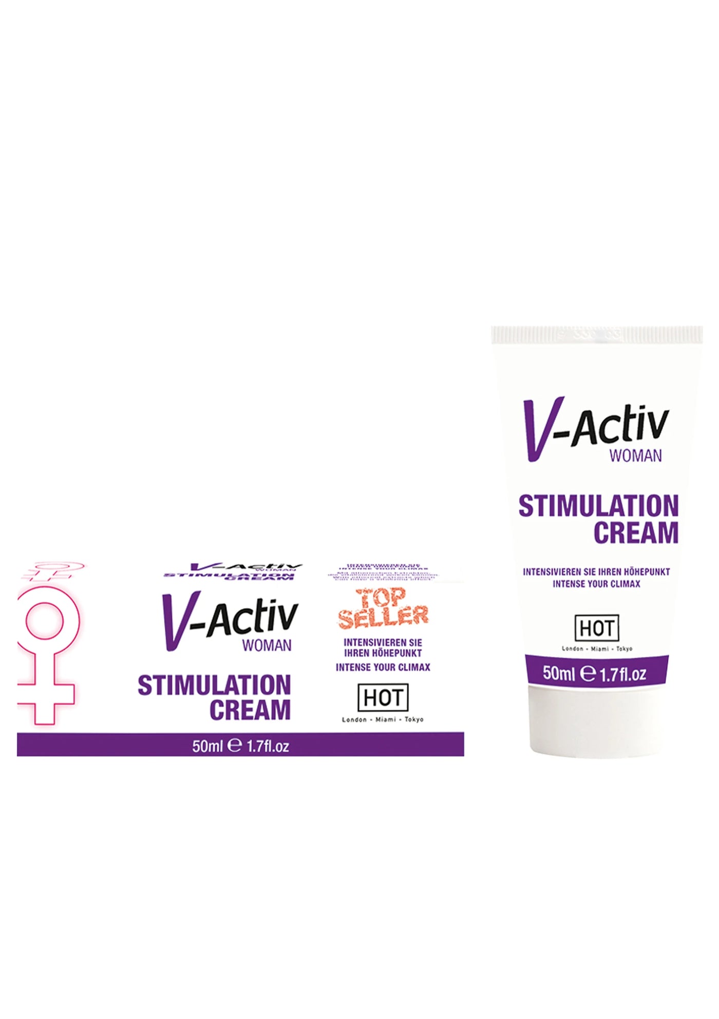 Hot V-Activ Stimulation İnstense Bayanlara Özel Krem 50 ml.