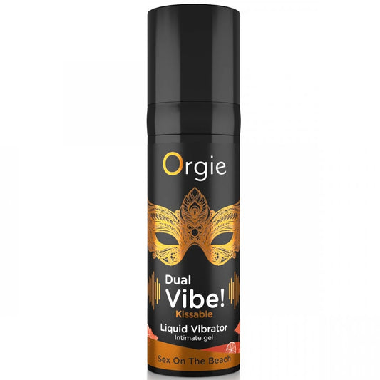 Orgie Dual Vibe Kissable Liquid Vibrator İntimate Gel 15 Ml.