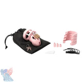 CB-X CB-X Mr. Stubb Chastity Cage Penis Kilidi-Pink